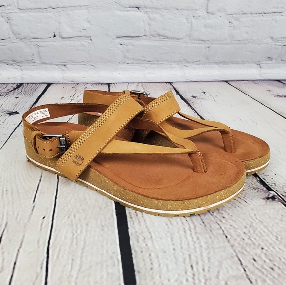 Timberland Women's Tan Sandals - Picture 4 of 10